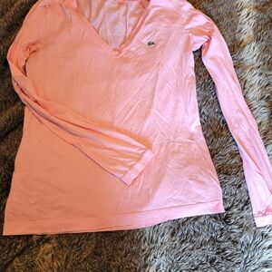 Lacoste women's (42) long sleeved t-shirt